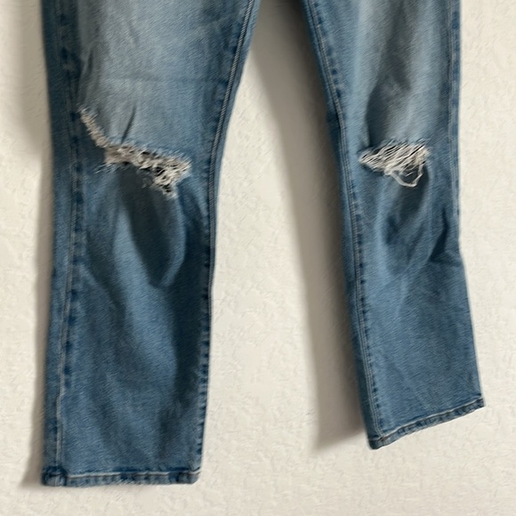 Frame Distressed Le High Straight Jeans - Picture 2 of 6